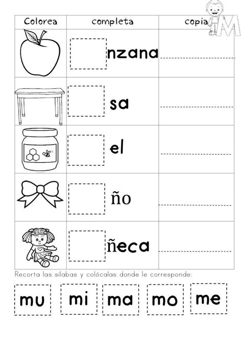 Silabas Para Recortar E Imprimir