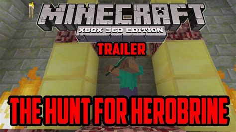 Minecraft Xbox 360 The Hunt For Herobrine Official Series Teaser