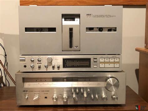 Akai Gx 77 Reel To Reel And Akai Aa 1150 Stereo Receiver Great Condition With Reciept For Sale Or