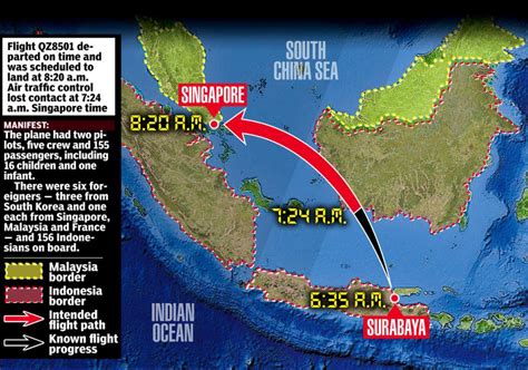 Airasia Flight 8501 Missing With 162 On Board