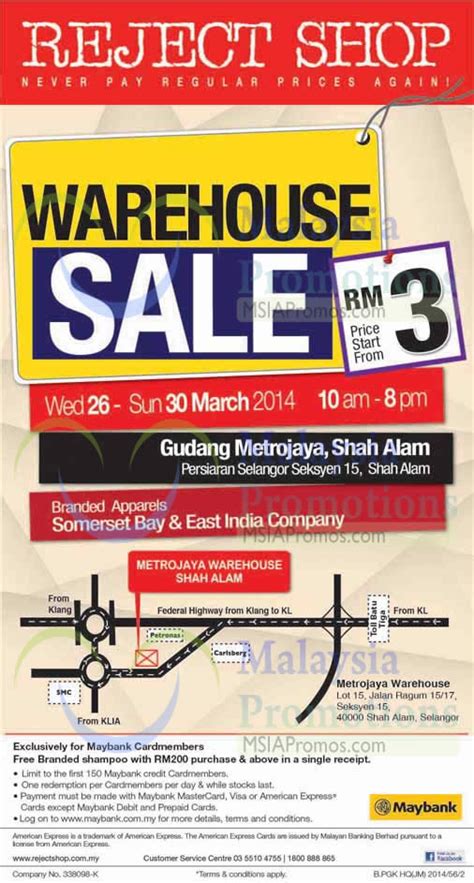 Once you resubmit your return to the irs (or state taxing authority) you will receive a. Reject Shop Warehouse SALE @ Gundang Metrojaya Shah Alam ...
