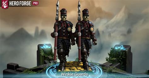 Winkie Guards Made With Hero Forge