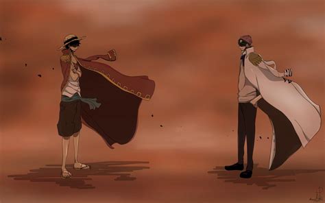 The Pirate King And The Admiral One Piece Anime One Piece Coby One