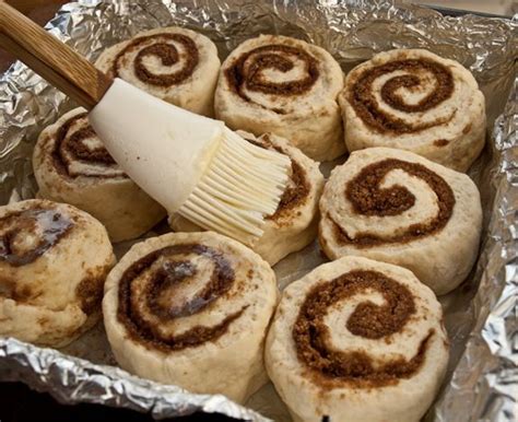 Quick Cinnamon Buns With Buttermilk Glaze Easy Baking Cooking And