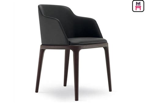 Armless Wood Black Leather Kitchen Chairs Elegant Light