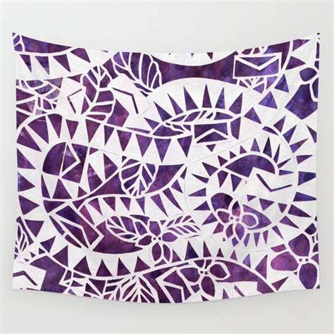 Buy The Color Purple Wall Tapestry By Whitneytembelis Worldwide