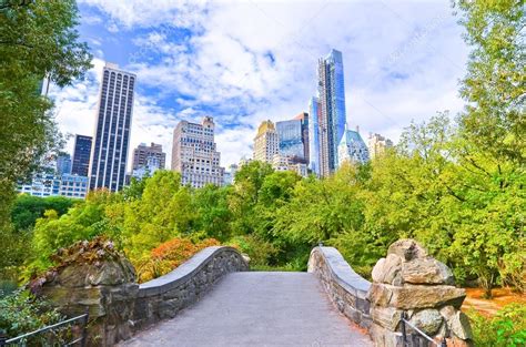 View Of Central Park In New York City In Autumn Stock Photo By ©javen