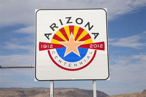 Welcome To Arizona Road Sign Posters And Prints By Corbis