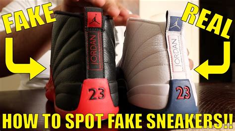 How To Spot Fake Sneakers Quick Tips Youtube