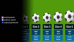 Soccer Ball Sizes And Weights For Each Age Group Surprise Sports