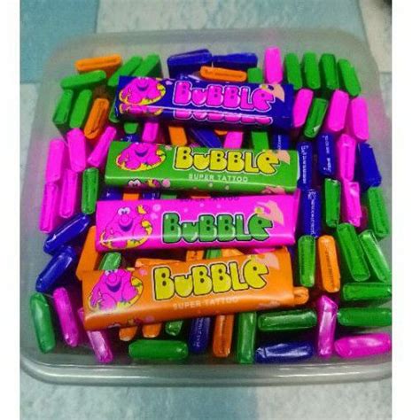 Bubble Gum With Tattoo Shopee Philippines