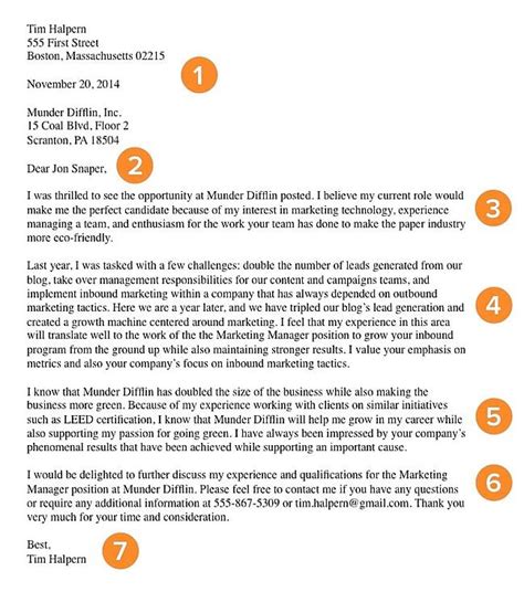 10 cover letter templates to perfect your next job application kenzo