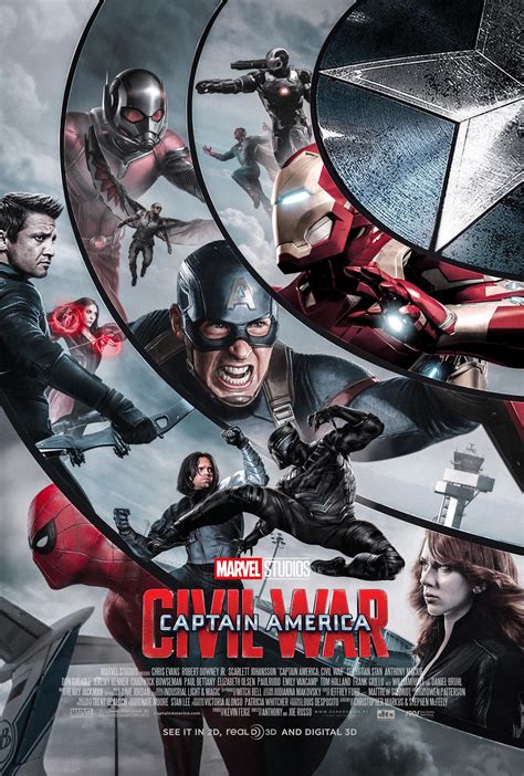 Captain America Civil War 2016 1500 X 2222 Rmovieposterporn