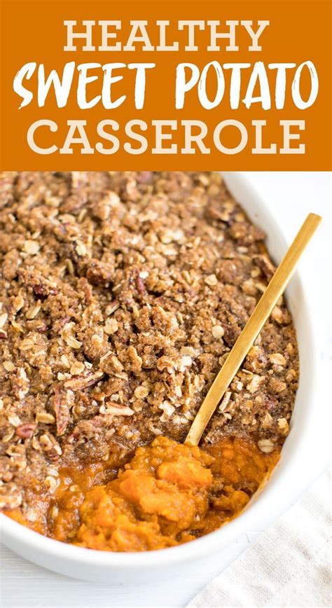 Diabetic potato recipes are very nutrient dense. Healthy Sweet Potato Casserole | Recipe | Sweet potato casserole, Healthy holiday recipes ...