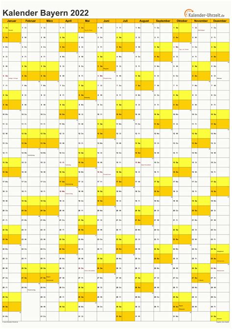 Zu den staaten, die weltweit die meisten landesweiten feiertage haben, gehören china mit 22 feiertagen, österreich mit 22 feiertagen, kolumbien mit 18 feiertagen, indien mit 16 feiertagen und. Feiertage 2022 Bayern + Kalender