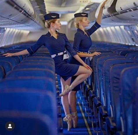Lets Fly With These Hot Flight Attendants PICS Izispicy Com