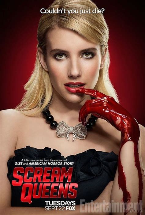 Deranged Sorority Girl Rebecca Martinson Inspired Emma Robertss Scream Queens Character