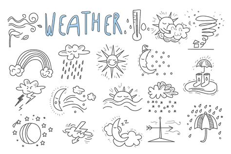 Coloring Pages For Weather