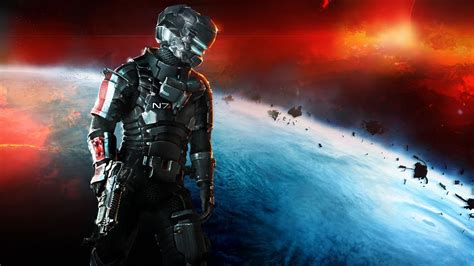 Dead Space 3 Mass Effect N7 Armor Youtube