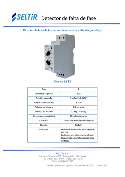 Detecta la fase del flujo de tipo incurridos como resultados de la utilización del servicio o cualquier contenido (o producto) publicado, transmitido, o que se pongan a disposición a. Detector de falta de fase