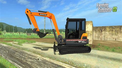 Doosan Mini Excavator V247 Fs17 Mod Mod For Landwirtschafts