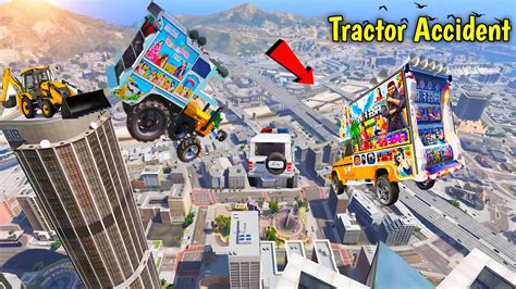 Live Accident Gta 5 Gamerz 1free Fire डीजे Or 2tractor डीजे के साथ