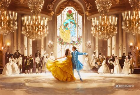 Batb 2017 Final Scene Art Disney Beauty And The Beast Beauty And The