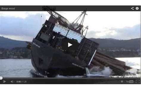 Video The Easy Way To Offload Timber From A Ship Transport Maritime