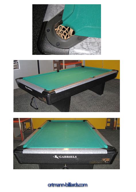 Free shipping on orders over $25 shipped by amazon. Second Hand Pool Table Gabriels Signature - Ortmann ...