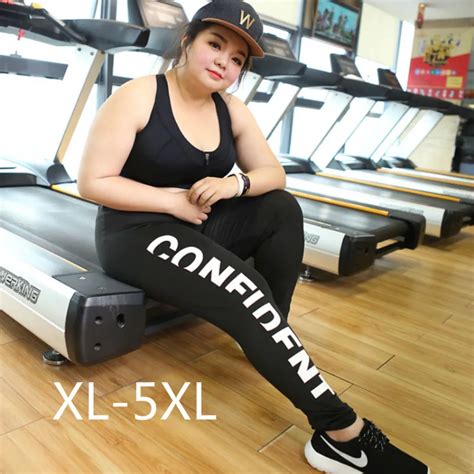 fat girl yoga pants gym sports trousers fitness leggings elasticity plus size yoga pants women
