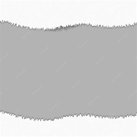 Premium Vector Ripped Torn Paper Background Frame