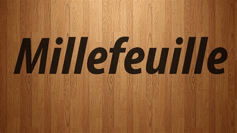 Those classic songs were great. How to Pronounce Millefeuille / Millefeuille Pronunciation ...