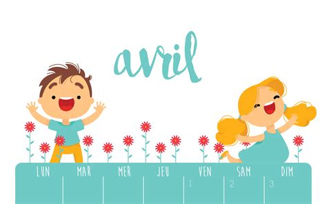 le calendrier d avril happybulle le blog
