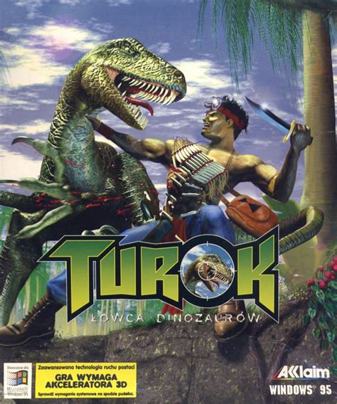 Turok Dinosaur Hunter Nintendo Box Cover Art Mobygames