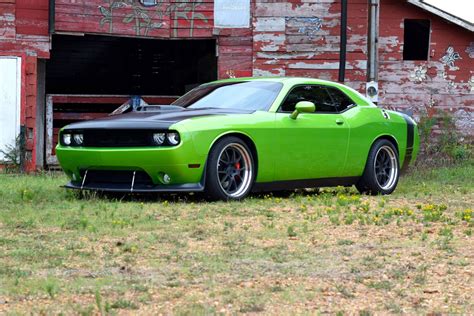 Green Hornet: Customized Dodge Challenger — CARiD.com Gallery
