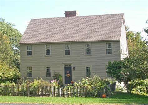 Saltbox Home Colonial Exterior Saltbox Houses Colonial Style Homes