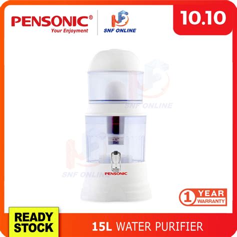 4.3 out of 5 stars 69. Pensonic Water Purifier Water Filter Mineral Pot PMP-15 ...