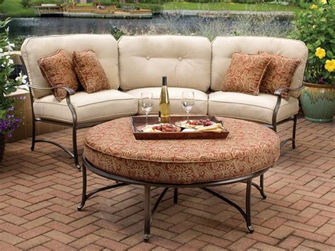 The Wonderful Curved Outdoor Seating Outdoor Deep Seating Sets Outdoor