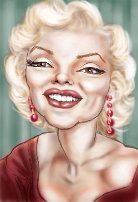 Miss Monroe By ~adavis57 On Deviantart Cariacture This Image First