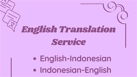 Jasa Penerjemahan Bahasa Inggris Bisa 1 Hari Jadi