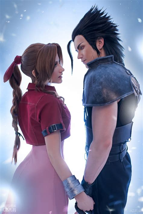 Self Aerith And Zack Cosplay By Narga And Aoki Rcosplay