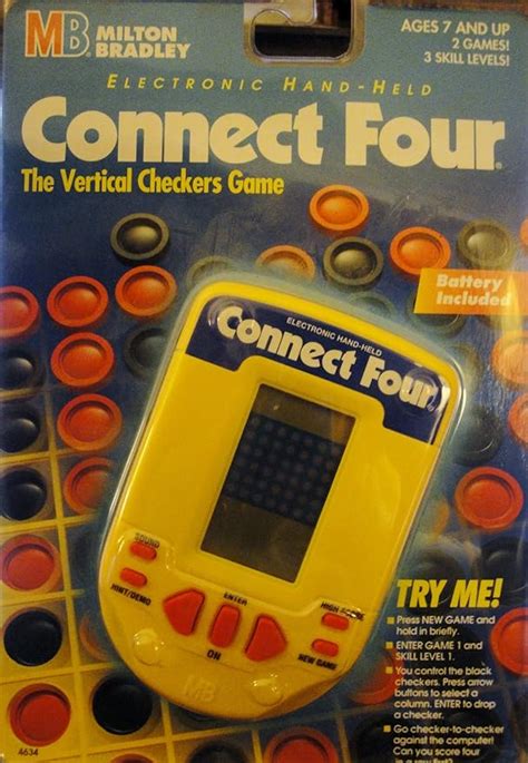 Electronic Hand Held Connect Four Handheld Games Amazon Canada