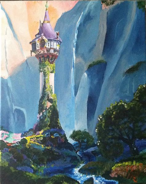 Tangled Rapunzels Tower By Nightsevera On Deviantart