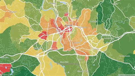 The Safest And Most Dangerous Places In Asheville Nc Crime Maps And
