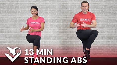 10 Minute Standing Ab Workout Popsugar
