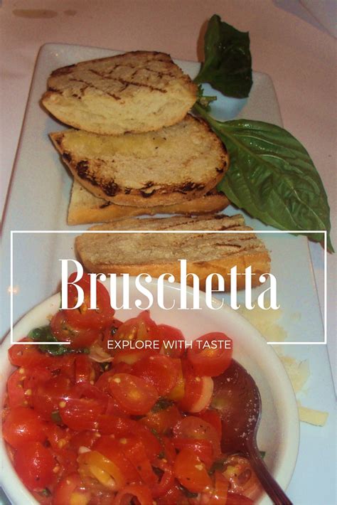 Fresh Tomato Bruschetta Explore With Taste