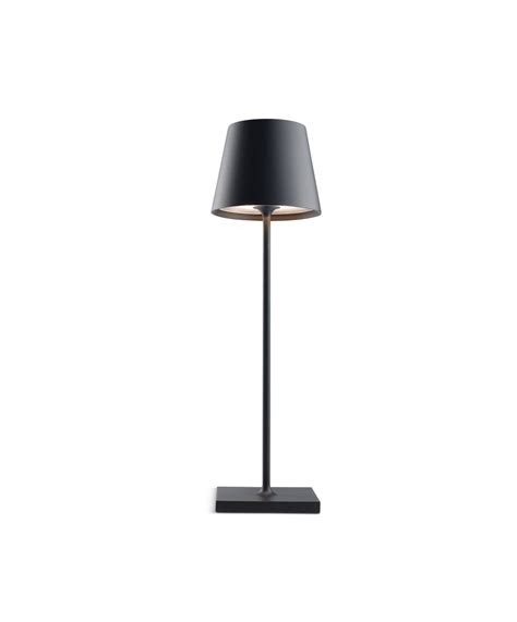 Rated 4.5 out of 5 stars. Elipta Rechargeable Battery Outdoor LED Table Lamp - Black