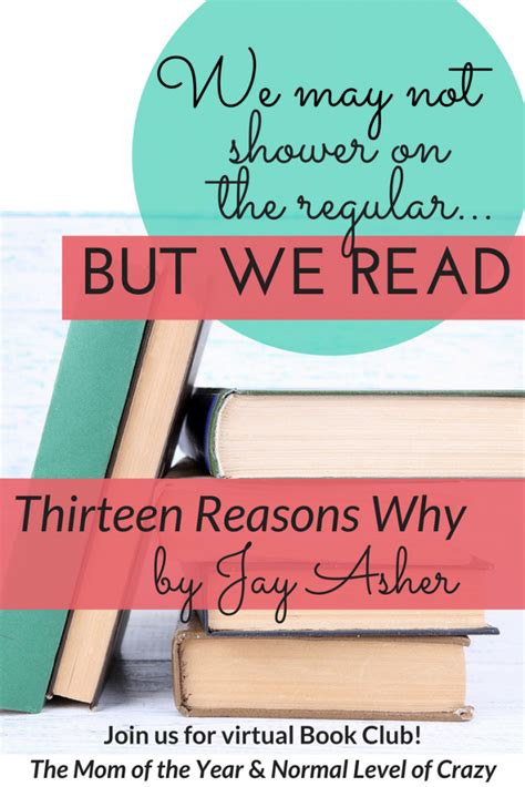 Thirteen Reasons Why Book Club Discussion - The Mom of the Year