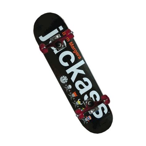 Element Bam Margera Jackass Complete Skateboard Liked On Polyvore Bam