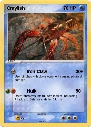 Pokémon Crayfish 8 8 Iron Claw My Pokemon Card